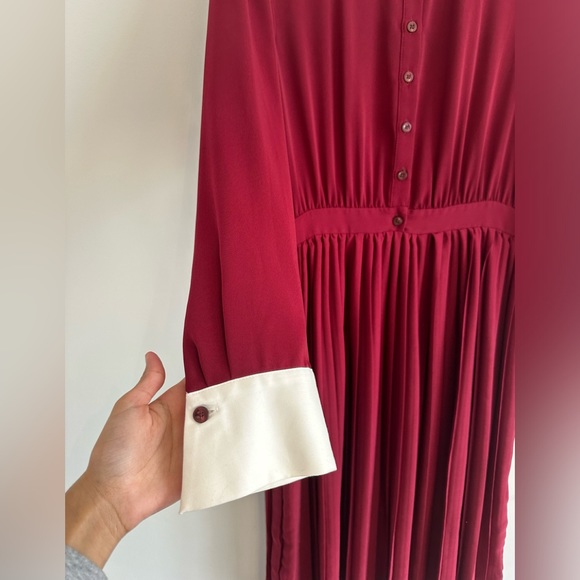 Zara pleated dress Xl - Picture 3 of 10